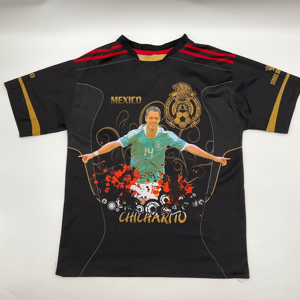 Chicharito Javier Hernandez Shirt Mexico Soccer Kids Medium Blokecore Sporty